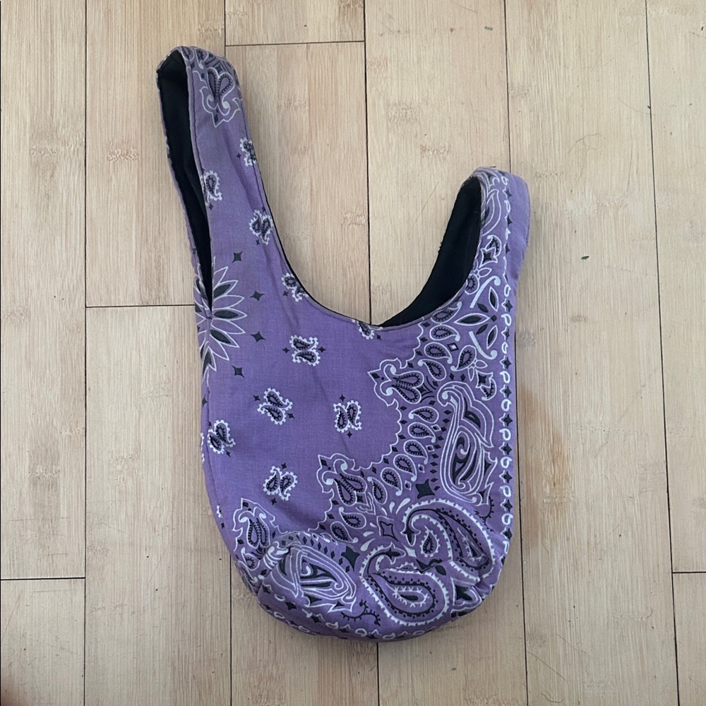 Purple YAITO Paisley Shoulder Bag - Women’s Casual Crossbody